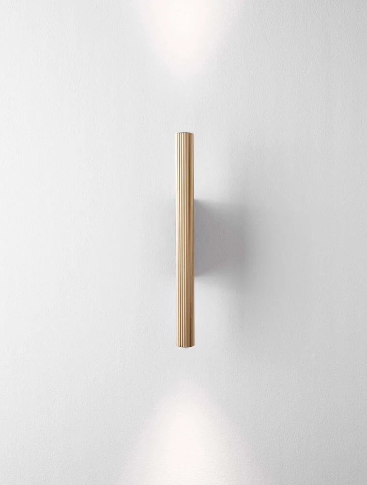 Paron LED Wandleuchte Geriffelt 3000K