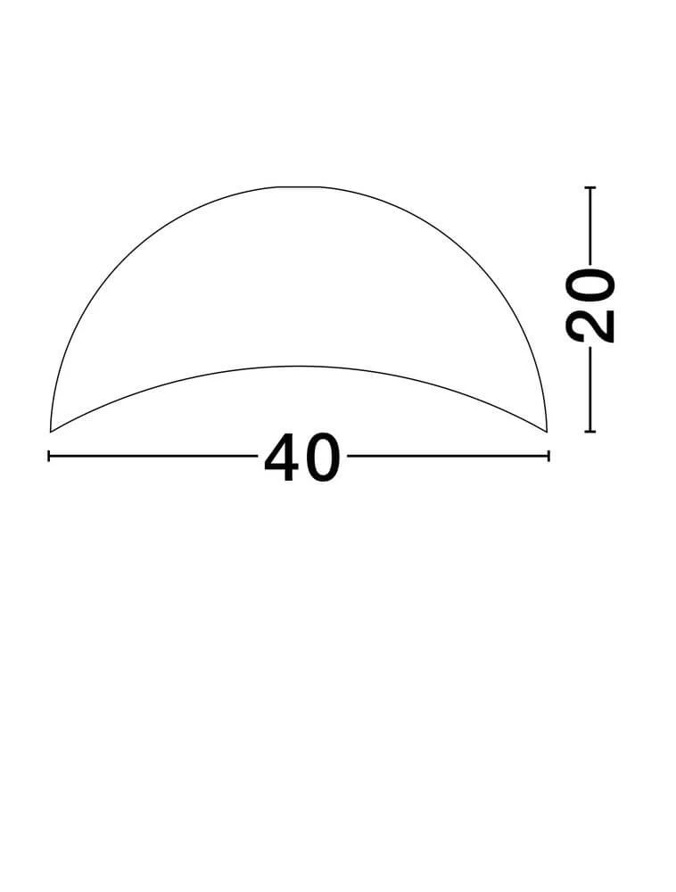 Opsi Deckenleuchte E27 Ø 40cm