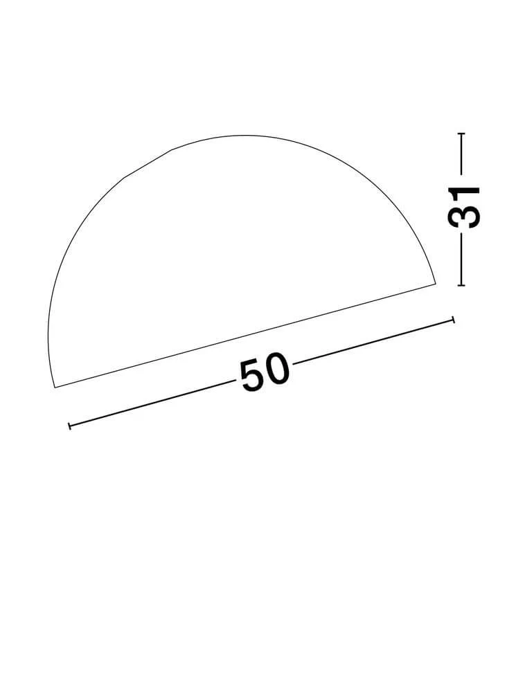 Onia Deckenleuchte E27 Ø 50cm