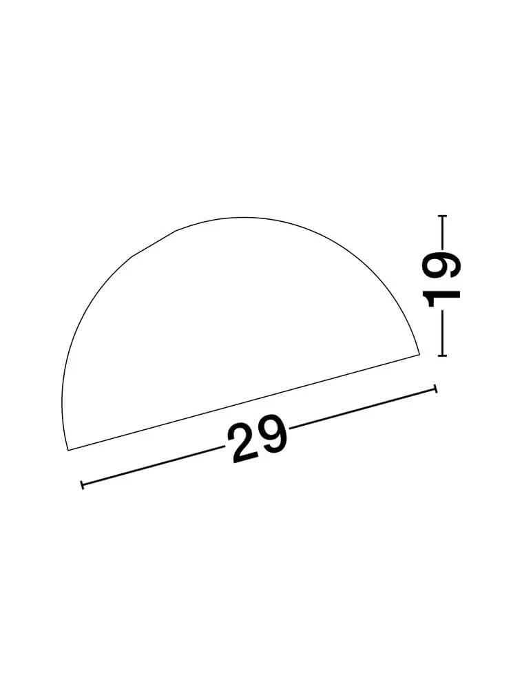 Onia Deckenleuchte E27 Ø 29cm