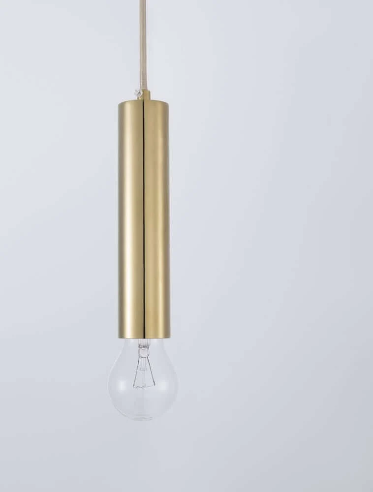 Norway Pendelleuchte E27 Ø 4,5cm Gold