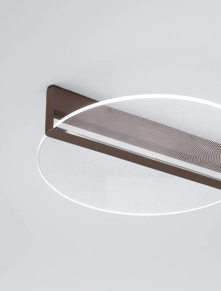 Noah LED Deckenleuchte 3000K Braun