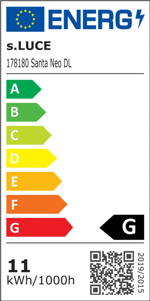s.luce Santa Air LED Esstisch-Hängelampe 8-flammig 160cm 2-reihig