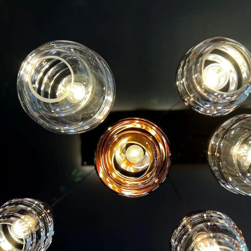 s.luce Echos Esstischlampe 3-flammig 120cm Ø 18/25cm