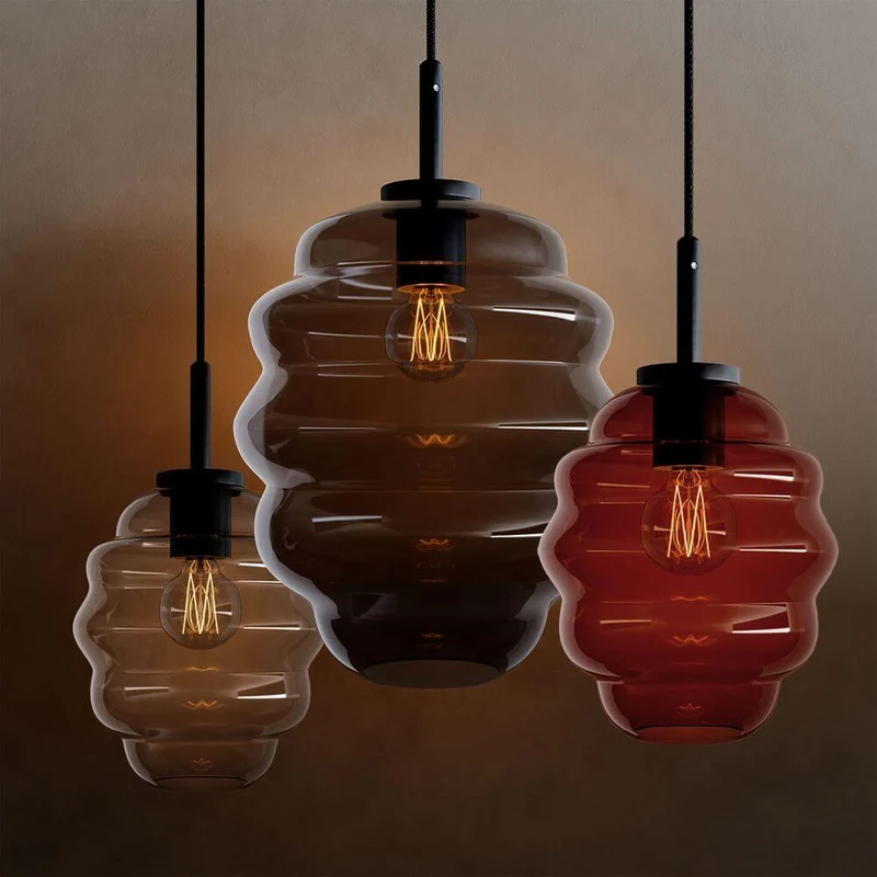 s.luce Echos Esstischlampe 3-flammig 120cm Ø 18/25cm