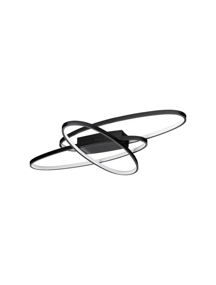 Ipon LED Deckenleuchte 3000K Schwarz
