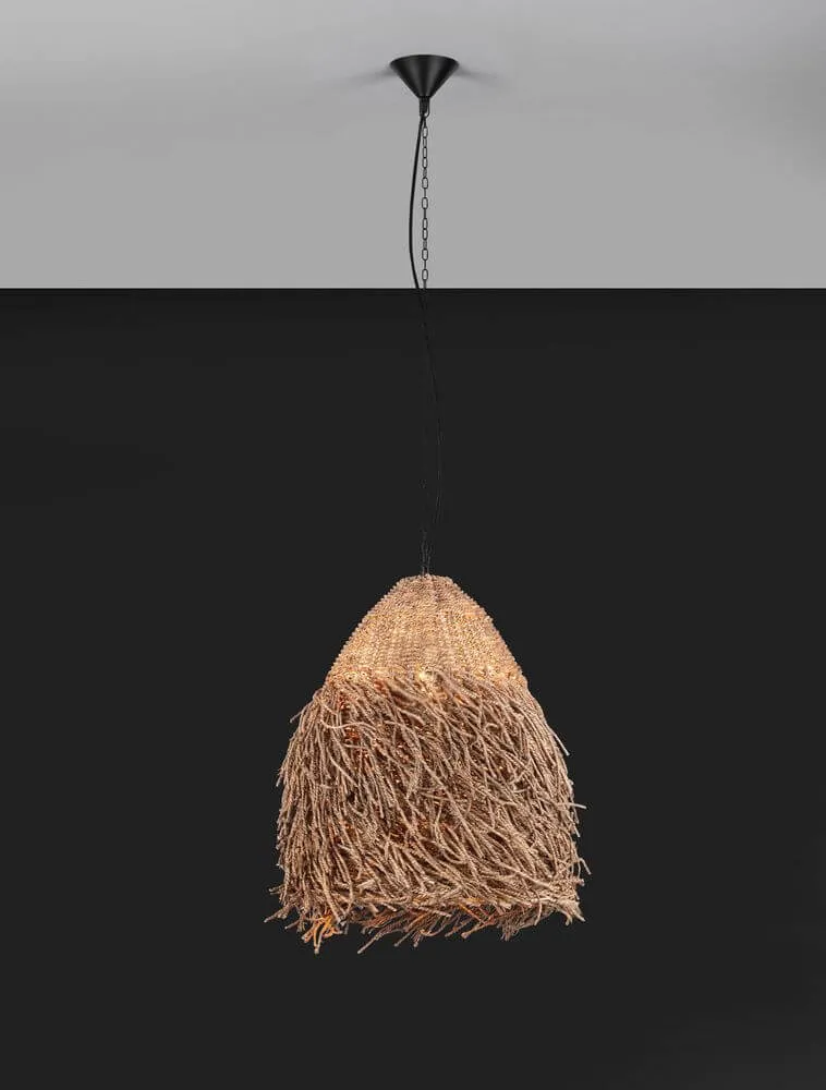 Hay Pendelleuchte E27 Ø 61cm Braun