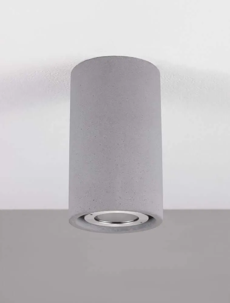 Emile LED Außenwandleuchte Rund 3000K Grau IP65