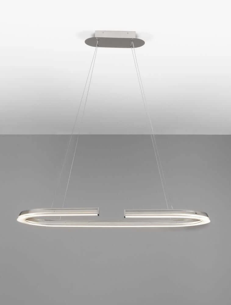 Elmo LED Pendelleuchte Ø 90cm 3500K Chrom