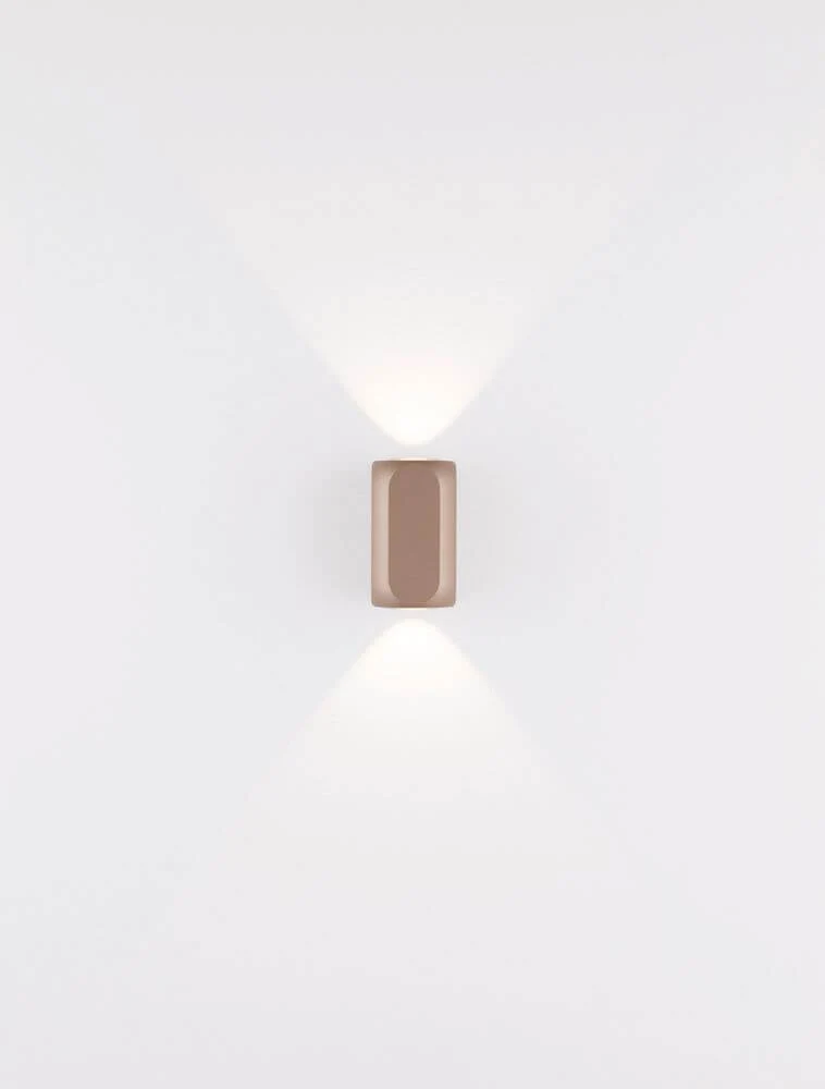 Elli LED Wandleuchte 3000K Schwarz, Braun