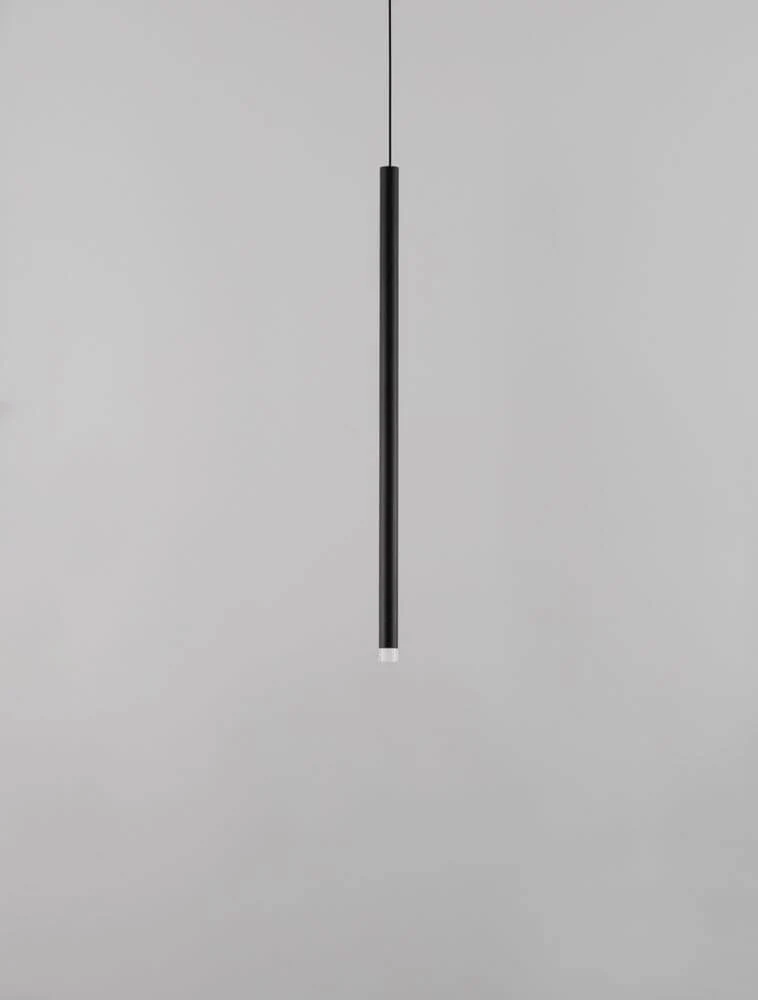 Dandia LED Pendelleuchte Ø 8cm 3000K Schwarz
