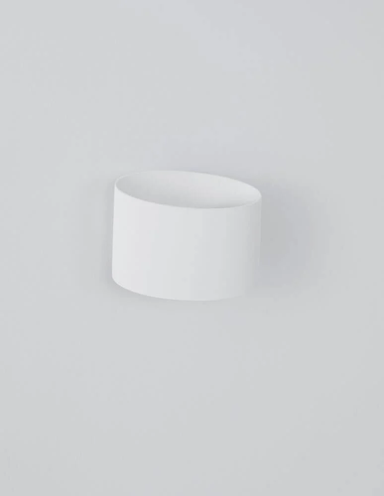 Chez LED Außenwandleuchte Oval 3000K Weiß IP54