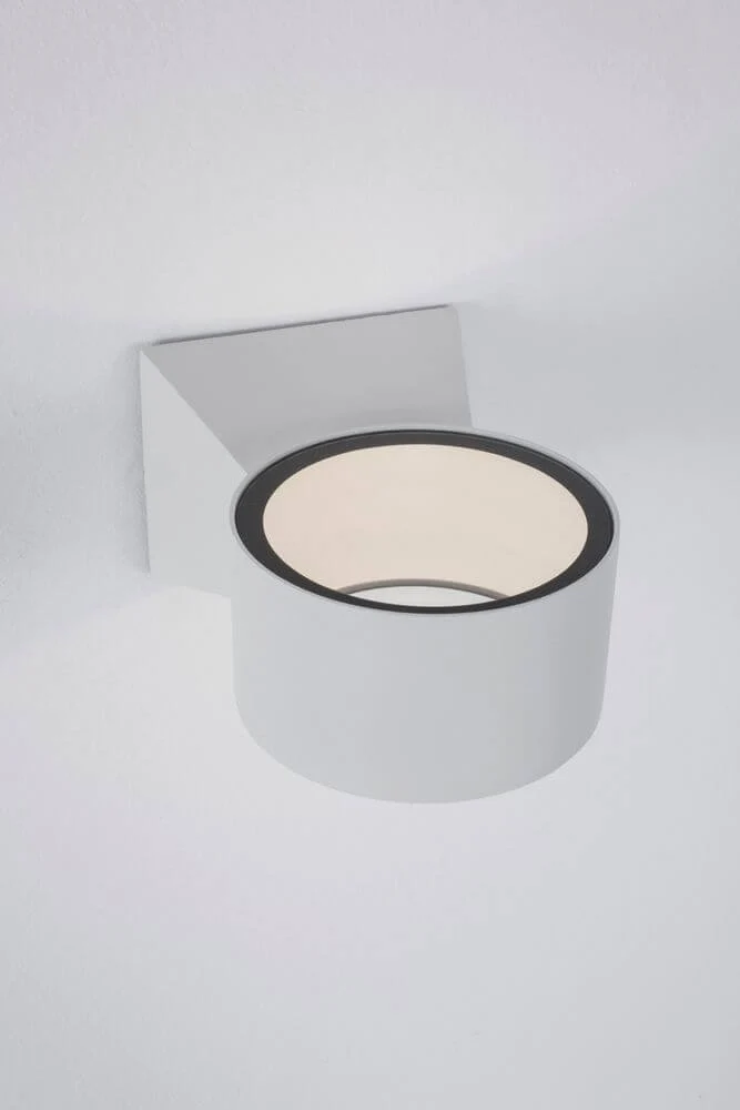 Chez LED Außenwandleuchte Ø 9cm 3000K Weiß IP54