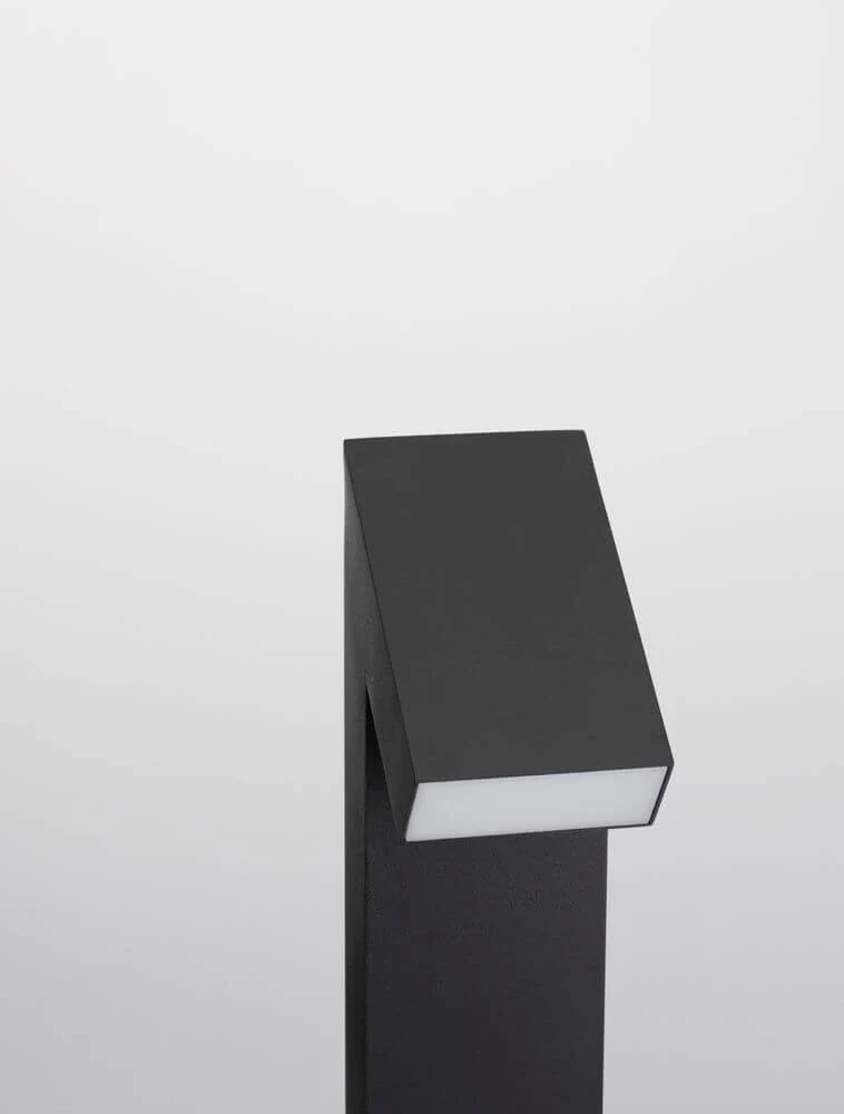 Brigitta LED Außenwegeleuchte Down 3000K Schwarz IP65