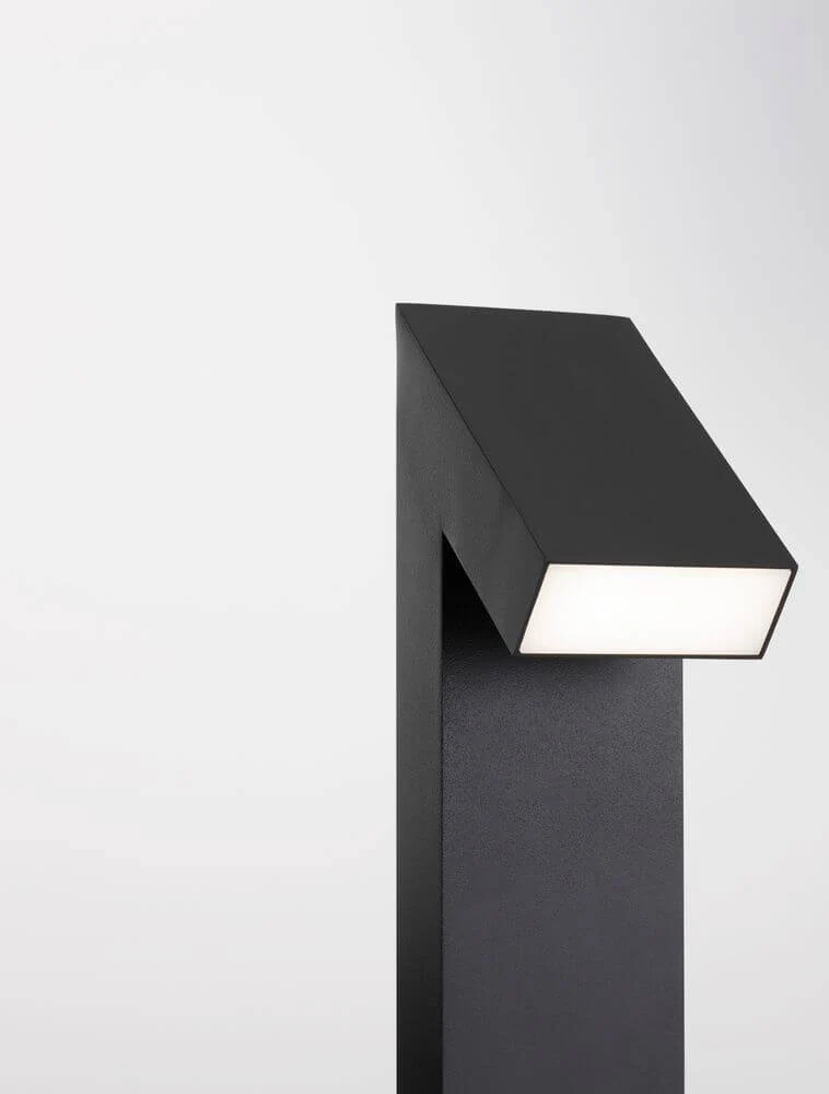 Brigitta LED Außenwegeleuchte Down 3000K Schwarz IP65