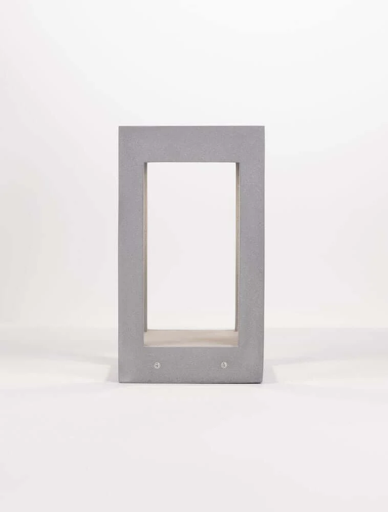 Bev LED Außensockelleuchte 3000K Grau IP65