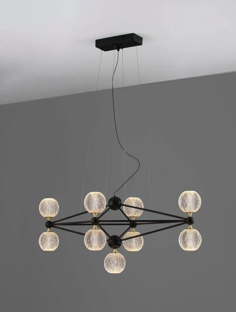 Belinda LED Pendelleuchte 9-flammig