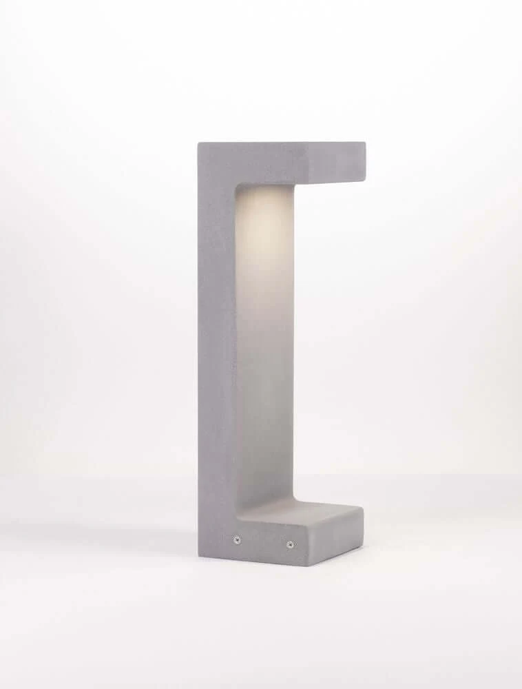 Aran LED Außenwegeleuchte 3000K Grau IP65