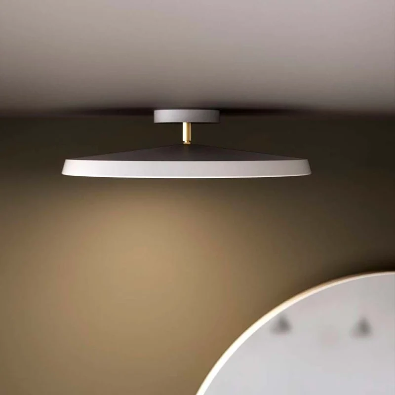 LED Deckenlampe Alba Pro 40 Weiß, Opal Weiß