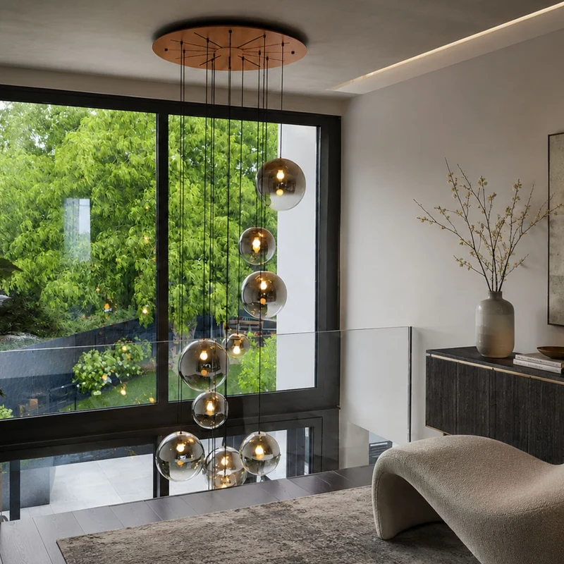 s.luce Modular Mehrfach Hängeleuchten-Baldachin