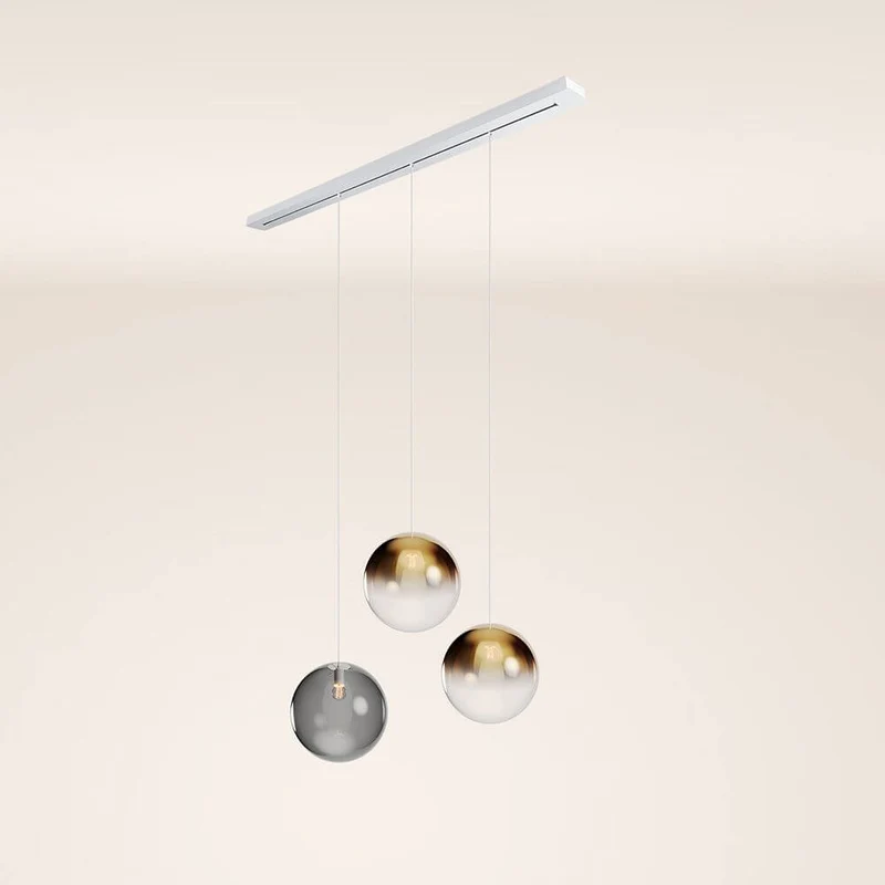 s.luce Orb Esstischleuchte 3-flammig 160cm Ø 3x40