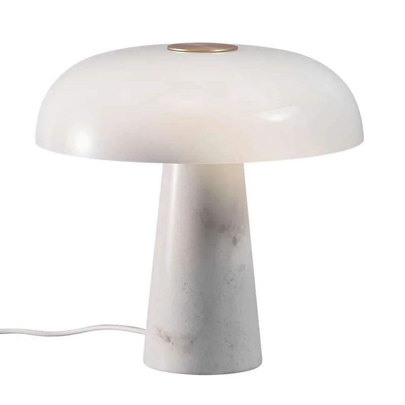 Glossy Marmor Tischlampe