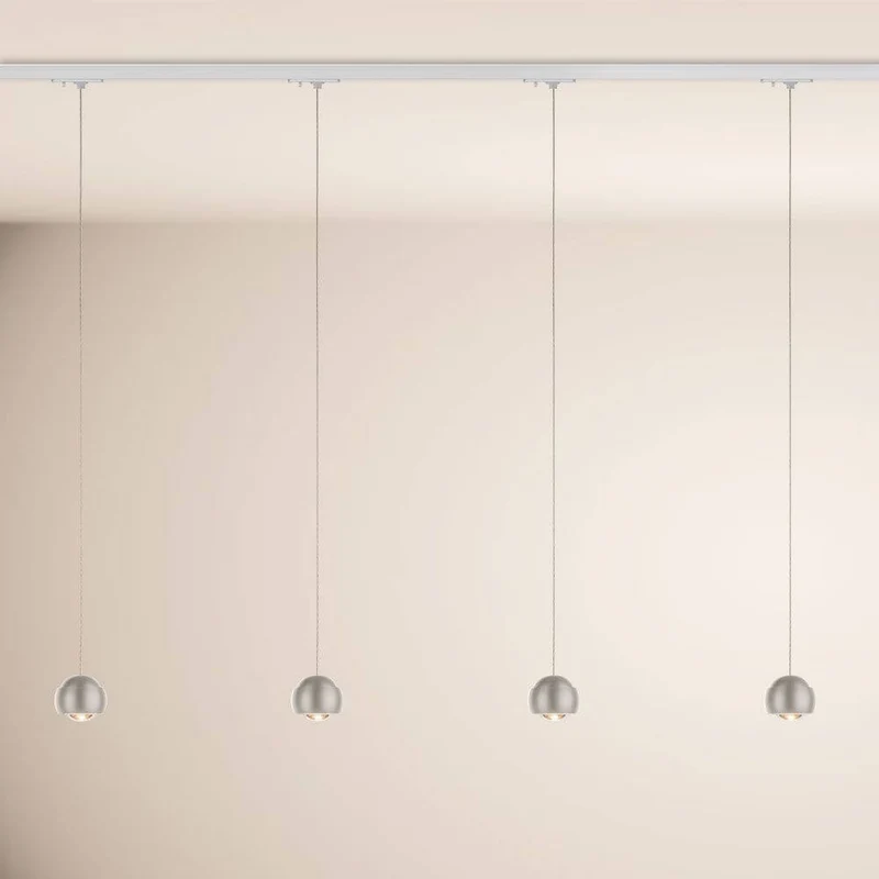 s.luce Beam LED Hängelampe 1-Phasen-Schienensystem Mitteleinspeiser