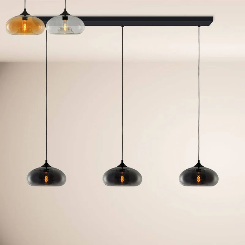 s.luce Cruet Low Esstisch-Hängeleuchte 2 bis 5-flammig 160cm