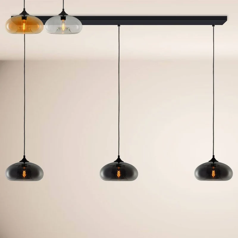 s.luce Cruet Low Esstisch-Hängeleuchte 2 bis 5-flammig 160cm