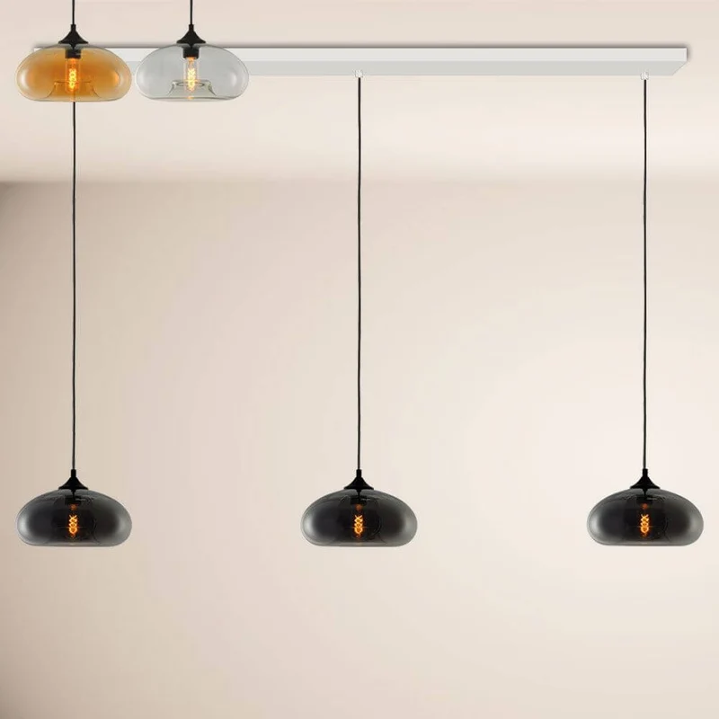 s.luce Cruet Low Esstisch-Hängeleuchte 2 bis 5-flammig 160cm