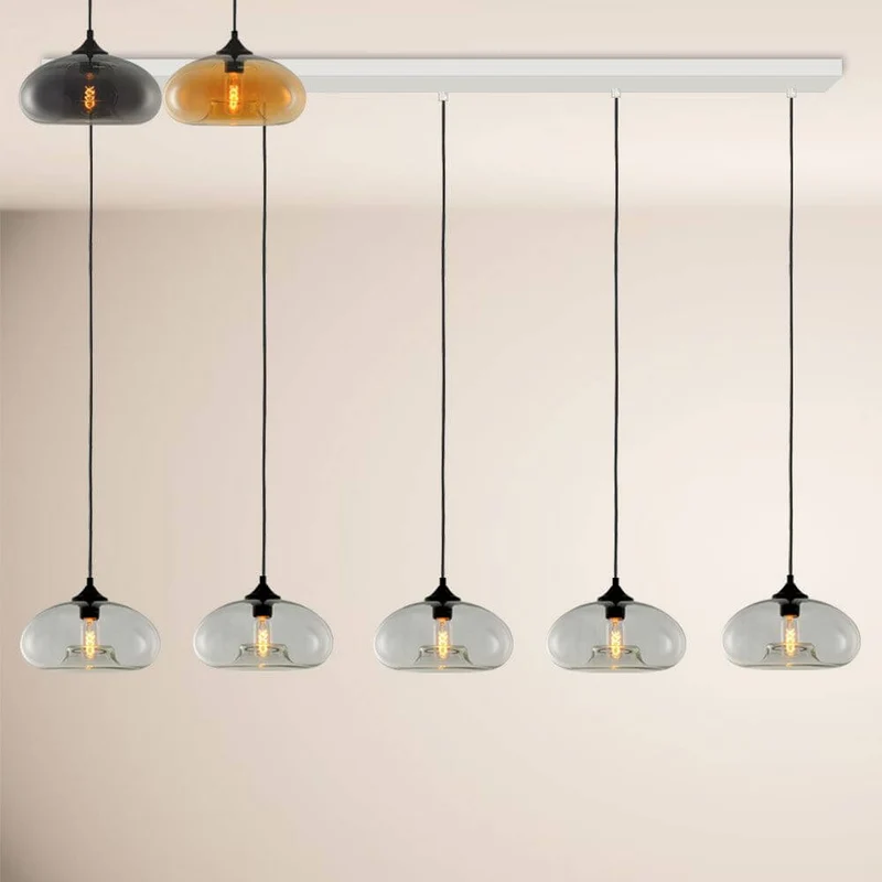 s.luce Cruet Low Esstisch-Hängeleuchte 2 bis 5-flammig 160cm
