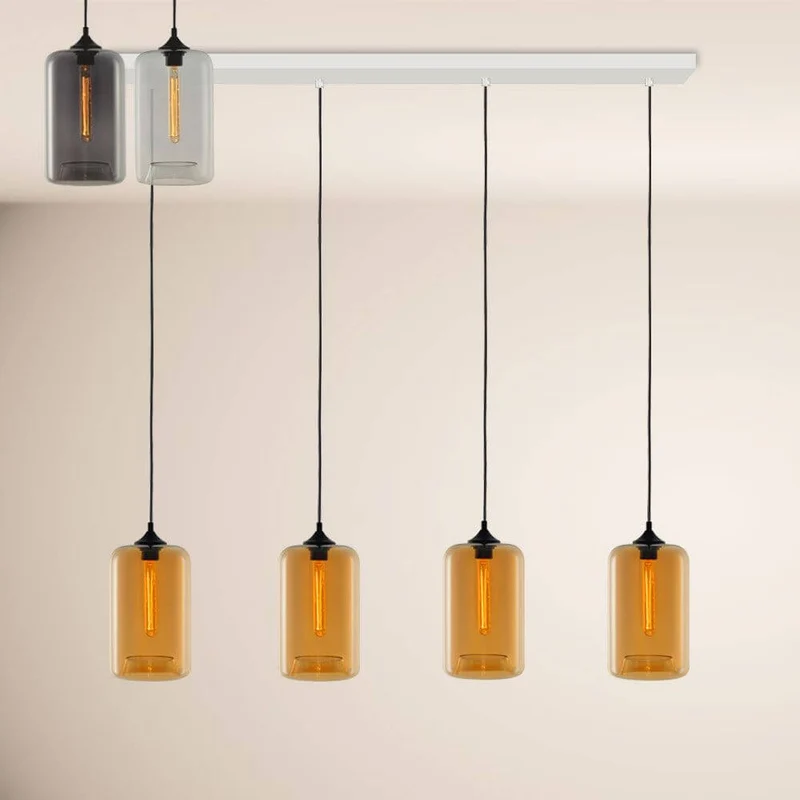 s.luce Cruet Up Esszimmer-Hängelampe 2 bis 5-flammig 160cm
