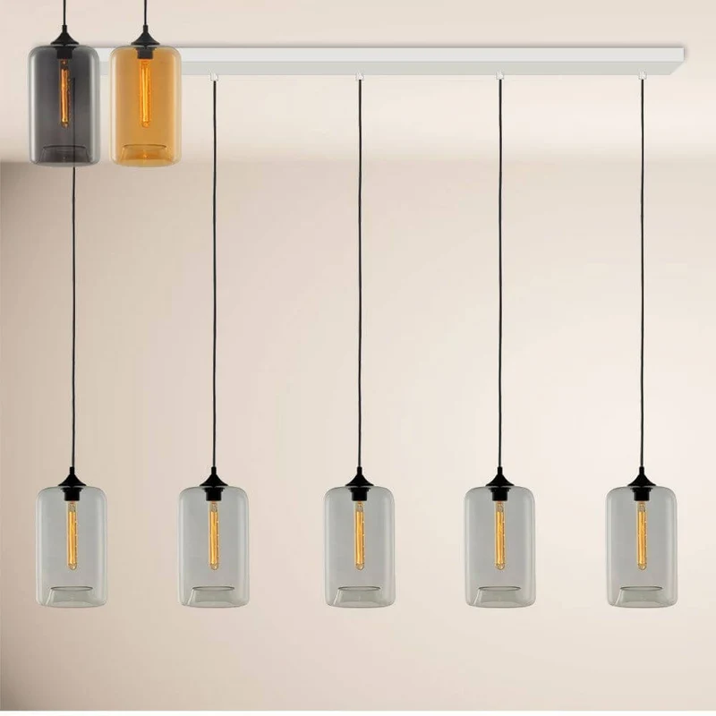 s.luce Cruet Up Esszimmer-Hängelampe 2 bis 5-flammig 160cm