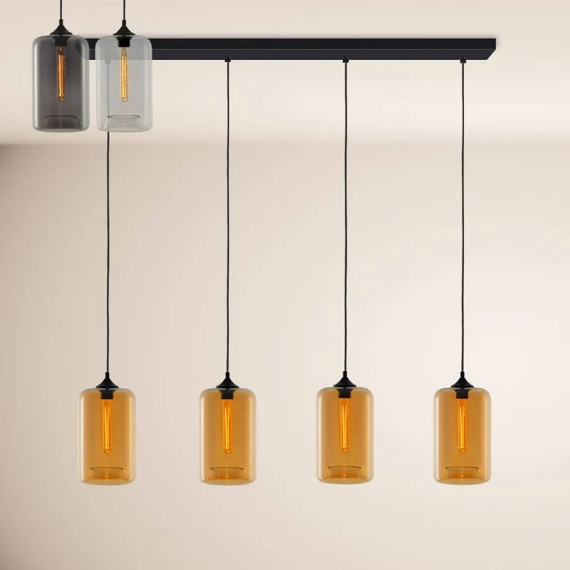 s.luce Cruet Up Esszimmer-Hängelampe 2 bis 5-flammig 160cm