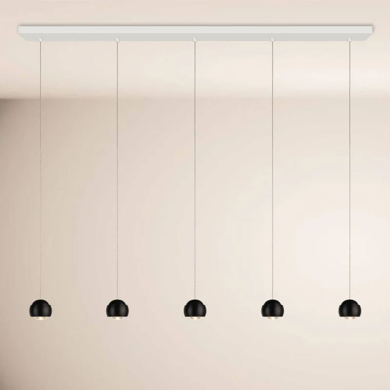 s.luce Beam LED Esstisch-Pendelleuchte Balken 120cm