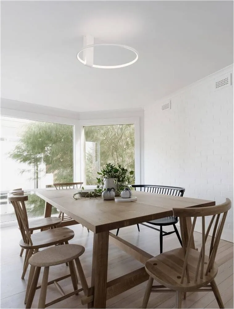 Garve LED Deckenleuchte Weiß Ø 40cm
