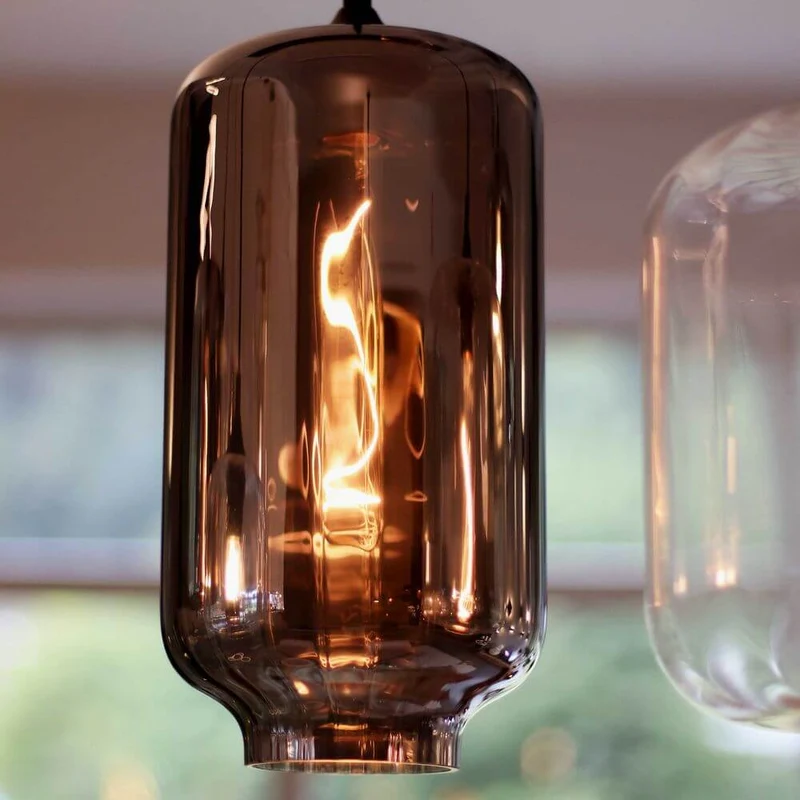 s.luce Velo Esstischleuchte 5-flammig 160cm Baldachin Ø 18cm