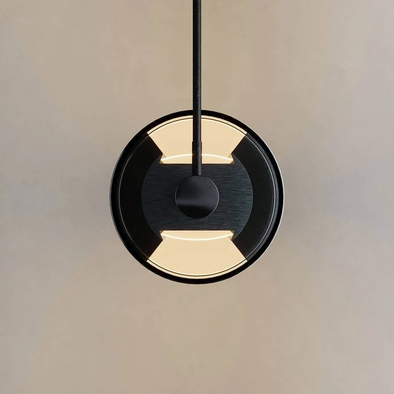 s.luce Ranya LED Up & Down Pendelleuchte mit Glas-Cover & Fernbedienung