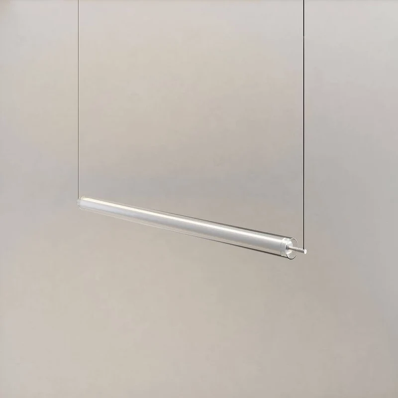 s.luce Ranya LED Up & Down Pendelleuchte mit Glas-Cover & Fernbedienung