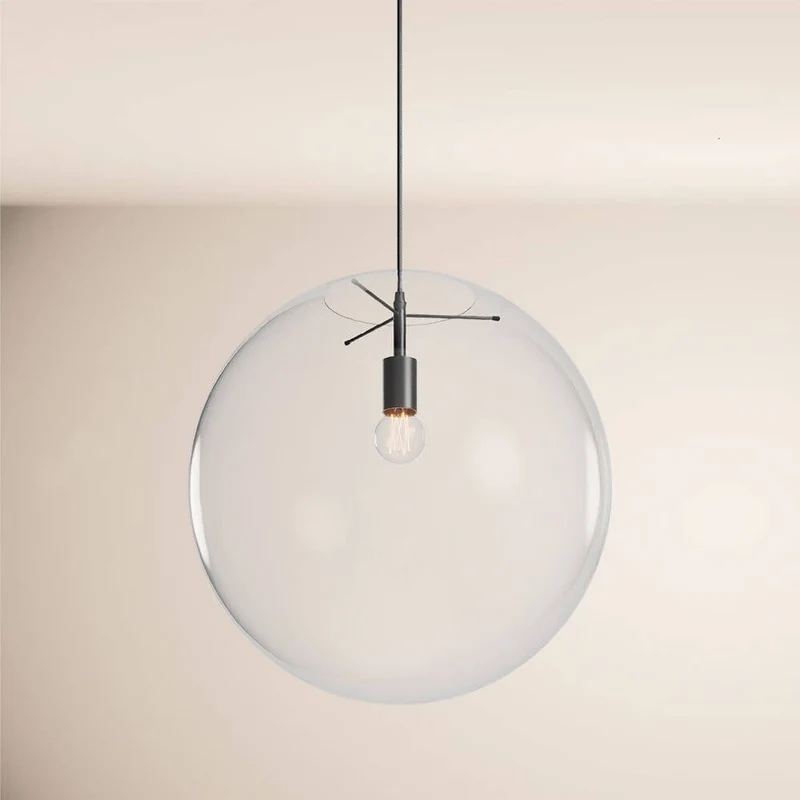 s.luce Orb Glaskugel Galerieleuchte 5m Abhängung