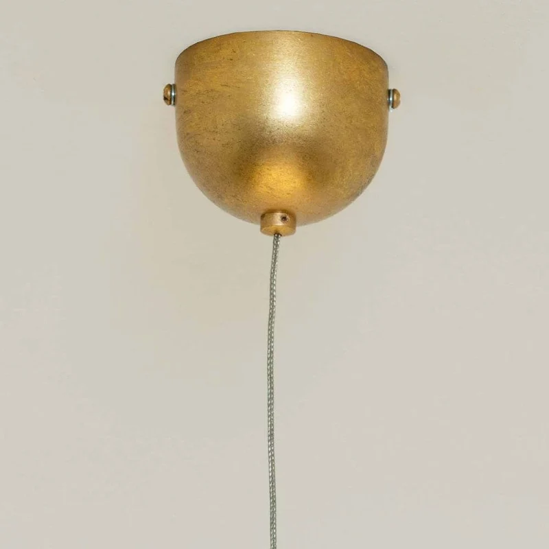 Pendelleuchte Suopare Eisen Gold