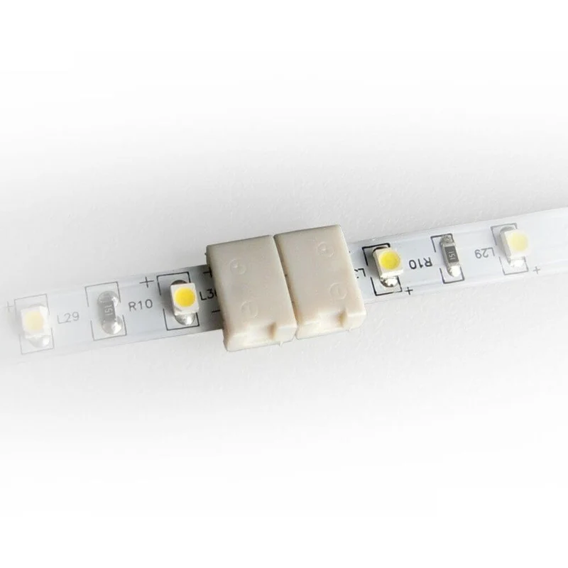 Schnellverbinder Clip 2pol 10mm einfarbige LED-Strip