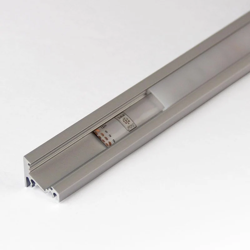 Aufbau-Eckprofil 30° 200cm Alu-eloxiert für LED-Strips