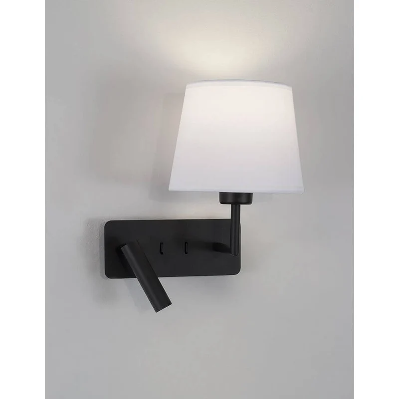 Savona Wandlampe mit LED Lesearm