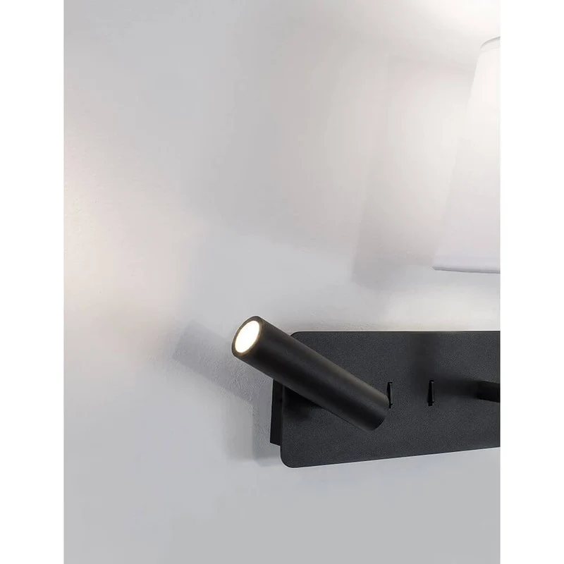 Savona Wandlampe mit LED Lesearm
