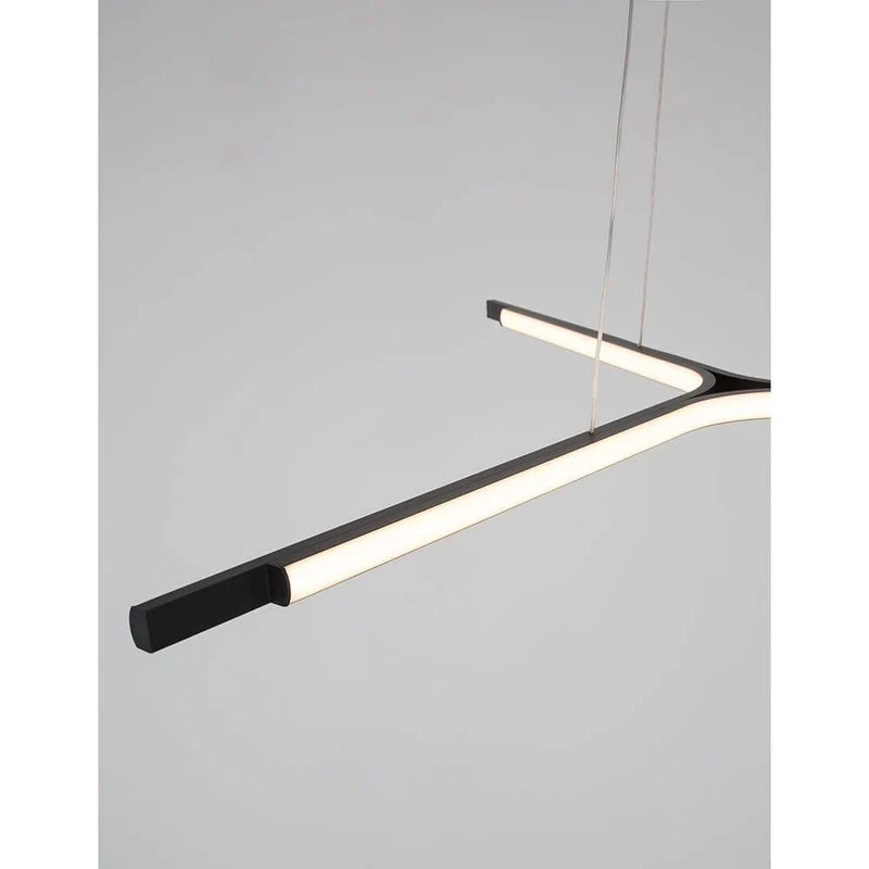 Oderick LED Hängelampe Schwarz