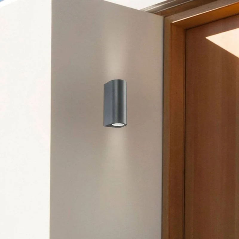 Außenwandleuchte Nero IP54 Dunkelgrau