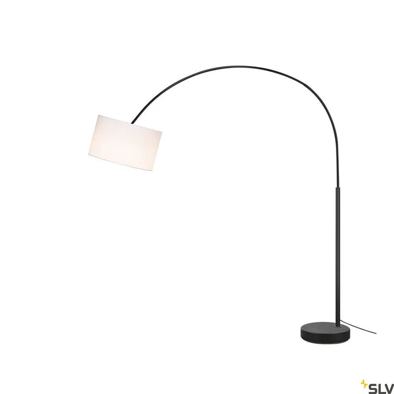 Fenda Bow Basis E27 Bogenleuchte Schwarz (ohne Schirm)