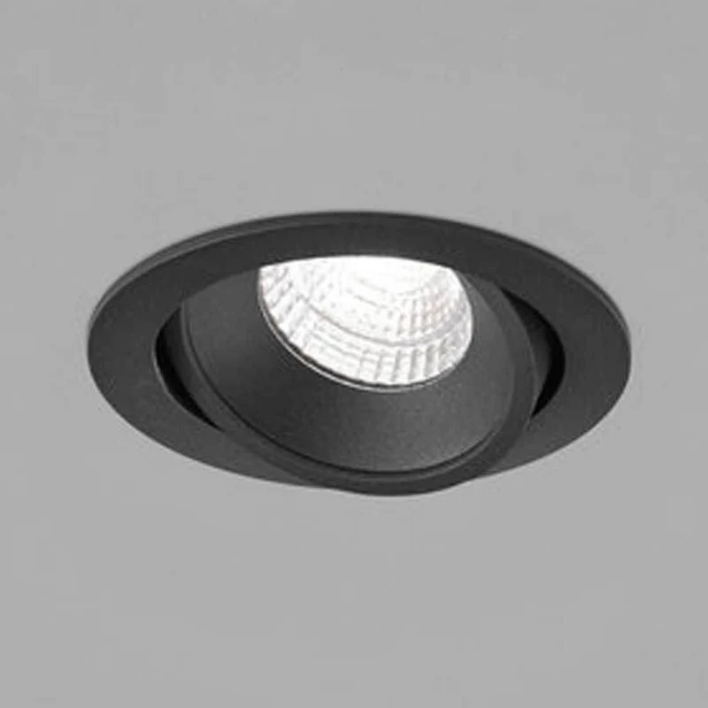 Einbauspot Sid IP65 schwenk- & Dimmbar 890lm Schwarz-matt