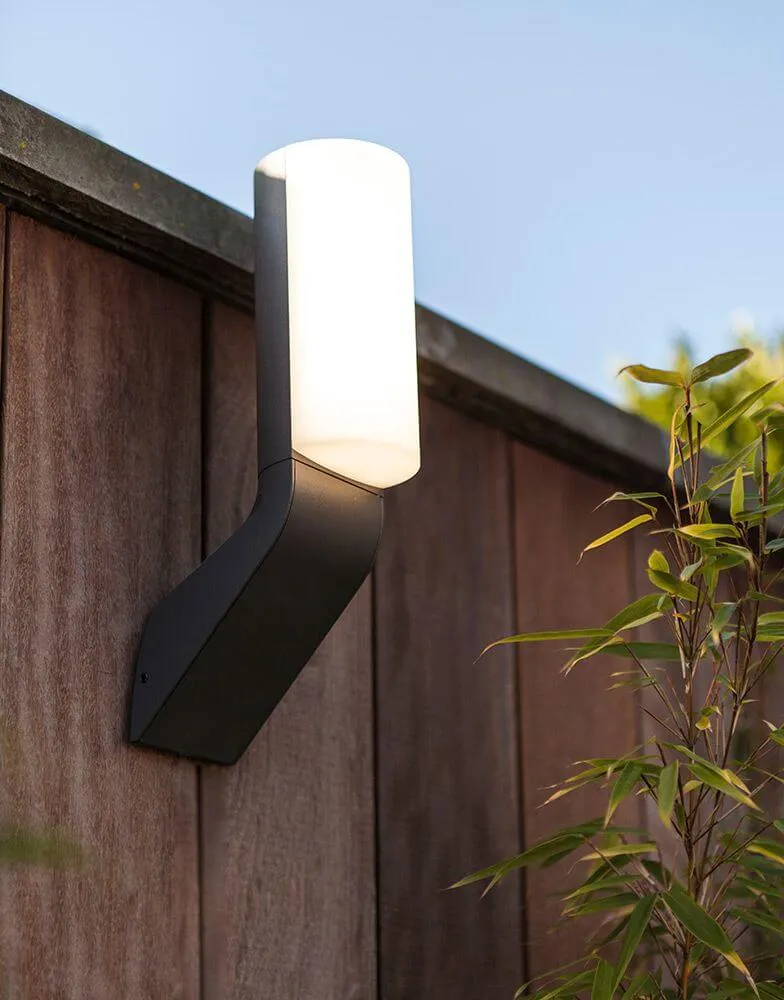 LED Außenwandleuchte Bati IP44 Anthrazit
